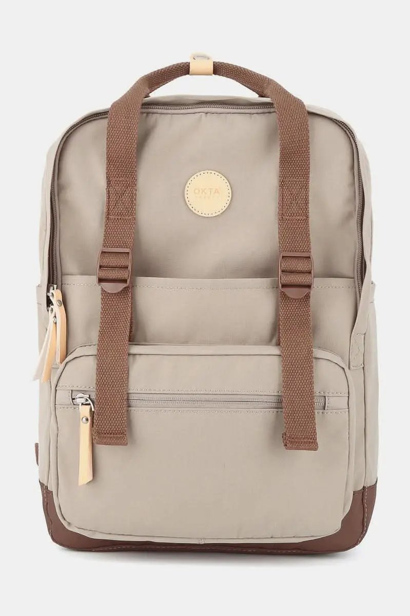 Himawari Waterproof Canvas Backpack Bag with Side Pockets - Love Salve